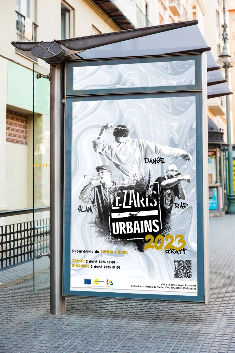 Lezarts Urbains affiche et brochure jordan amegassivi