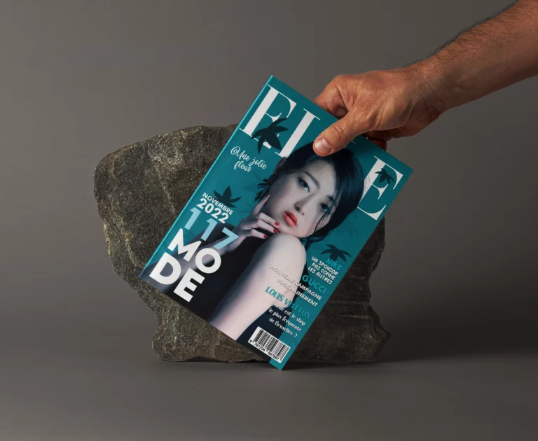 Couverture magazine elle Jordan amegassivi