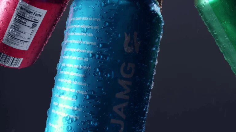 Animation 3D Canette de Soda Jordan Amegassivi
