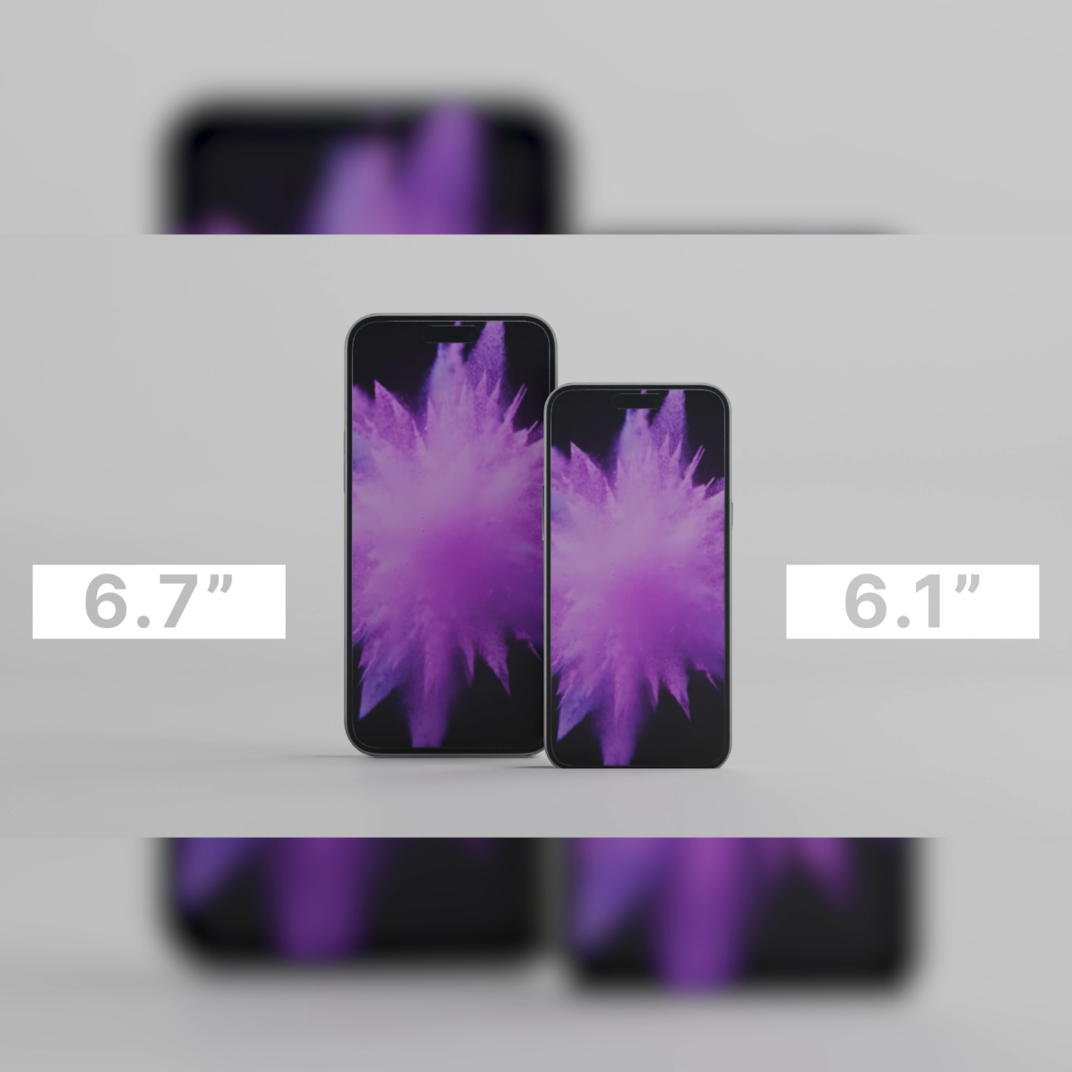 Image Smartphone 3D Size - Taille