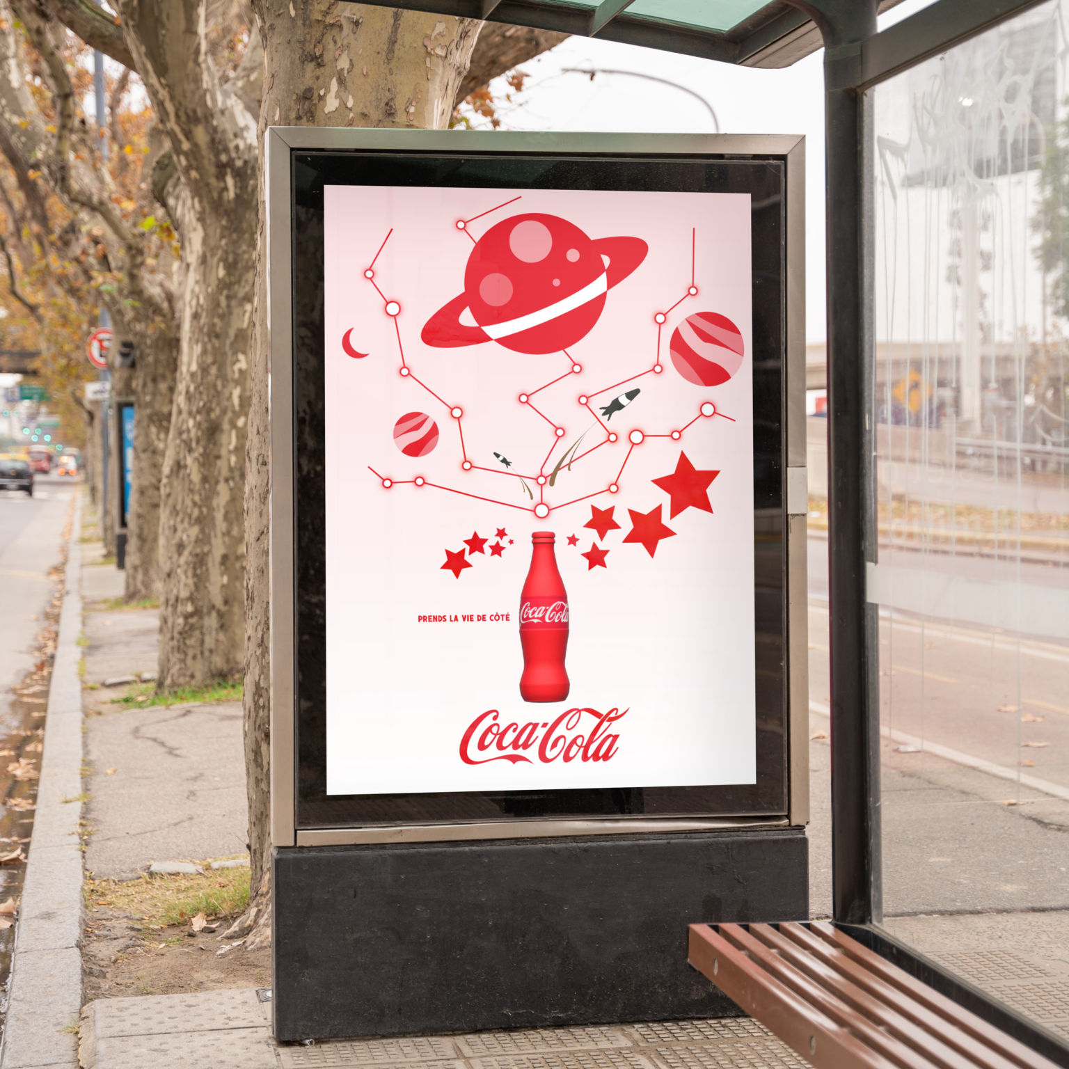 Mockup 1 coca cola prend la vie de cote